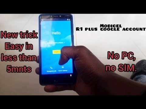 mobicel R1plus (frp bypass),how to remove Google account mobicel R1plus (frp bypass),how to remove Google account