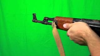 Ak-47 Pull Out 2 - Hd Green Screen Footage