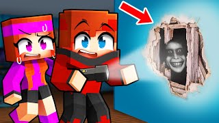 Un Monstre Vit Dans Le Mur De Notre Maison Sur Minecraft