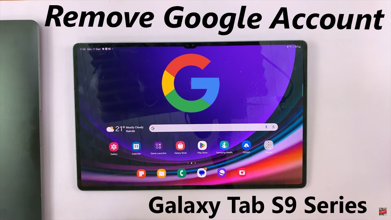 How To Remove Google Account To Samsung Galaxy S9 Tablet How To Remove Google Account To Samsung Galaxy S9 Tablet