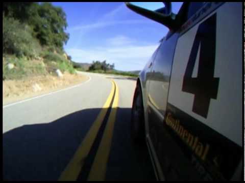 Canyon Run driving review of Eurosport's MK4 Volkswagen Golf Turbo Race Car