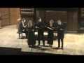 Tchaikovsky "Noch" (vocal quartet) Moscow Homecoming Festival 2012