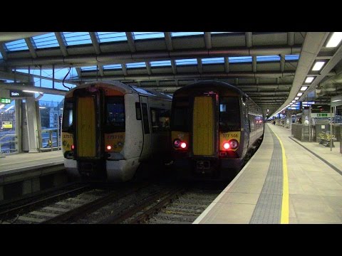 Time (London Blackfriars) - 07:55 to 08:20 Time (London Victoria) - 08:40 to 09:45 Another Southeastern morning rush hour video, at London Blackfriars briefl...