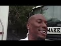 "FAST 6" BTS Tyrese Confronts Paul Walker "FAST 6" BTS Tyrese Confronts Paul Walker