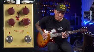 J. Rockett Archer Select Overdrive Pedal | Selectable Clipping Diodes