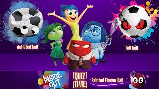 Quiz Inside Out 1 Quiz Time Challenge Painted Flower Ball
