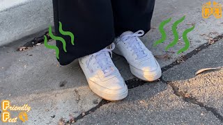 Her Reebok's REEK! 🤢 21 Year Old's Smelly School Shoes (For Sale)