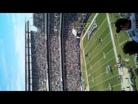 Eagles Fight Song From 50 Yard Line    