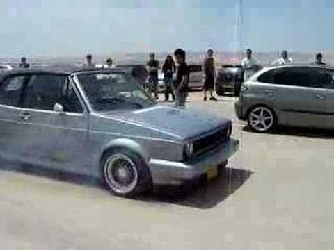 VW Golf MK1 Cabriolet Burnout VW Golf MK1 Cabriolet Burnout