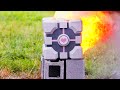 Real Life Incineration of Portals Companion Cube