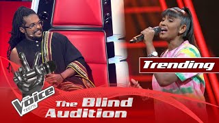 Tharushi Bhagya | MANDA PAMA Blind Auditions | The Voice Teens Sri Lanka