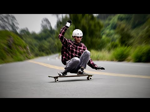 50 mph Downhill Longboard Run