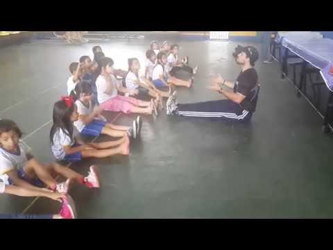 Alongamento inicial infantil