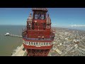 Quadcopter flies Blackpools Golden Mile-TBS Discovery FPV