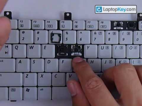 Laptop Keyboard Key Repair Guide HP Compaq Pavilion Replacement ...