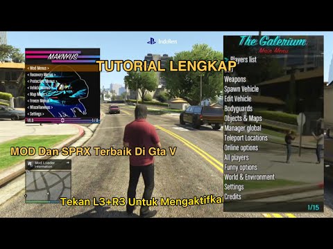 GTA V || Pasang Modloader Dan Sprx Gta V NPEB Terbagus Di GTA