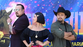 Pepe Aguilar, Angela Aguilar y Leonardo Aguilar da vida a su gira 'Jaripeo Sin Fronteras' 2021
