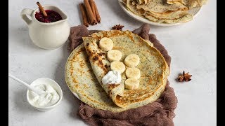 Ванильные блинчики с маком Ванильные блинчики с маком