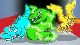 Rainbow Friends Become Beasts! (Cartoon Animation)