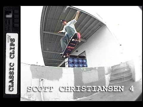Scott Christiansen Skateboarding Classic Clips #198 Part 4