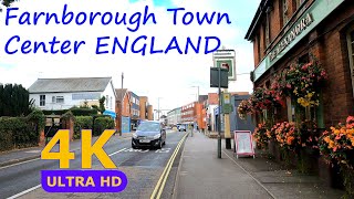 Walking Around Farnborough Town Center, England 4K60Fps My England Diary 2021 Jananee Rai