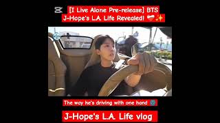The Way Jhope Driving With One Hand J-Hopes L.a. Life Pre Released Vlog...