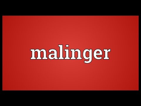 Header of malinger
