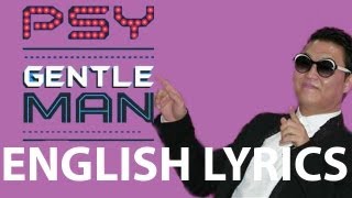Watch Psy Gentleman English video