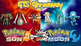 Pokémon Sun & Moonultra Gts Giveaway - Shiny Ultra Beasts Not Including Usm Beasts