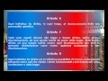 UDHR ITALIANO ( MUST SEE ! ) DICHIARAZIONE UNIVERSALE DEI DIRITTI UMANI HD