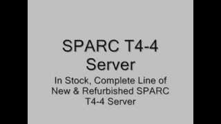 Sparc T4 4 Server