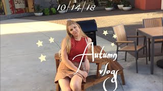 Autumn Vlog ~ 10/14/18 shopping & movies/// Katarina Orais