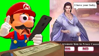 Mario Reacts To Cursed Mobile Game Ads