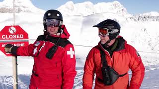 Do Not Poach Ski Runs in Banff National Park