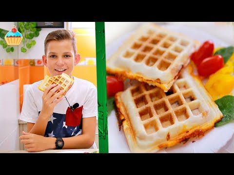 ВАФЛИ - ПИЦЦА / Pizzawaffeln / ПИЦЦА - ВАФЛИ - ну, оОчень вкусные! ВАФЛИ - ПИЦЦА / Pizzawaffeln / ПИЦЦА - ВАФЛИ - ну, оОчень вкусные!