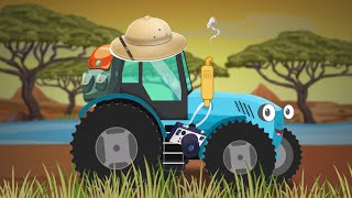 Синий Трактор Путешественник. Синий Трактор В Африки. Развивающее Мультики Для Детей
