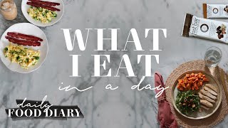 What I Eat In A Day! My Daily Food Plan & Diary