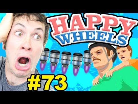 Watch Happy Wheels - IMPOSSIBLE JET RUN