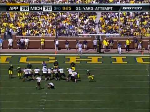 2007: Appalachian State v. Michigan (Drive-Thru)