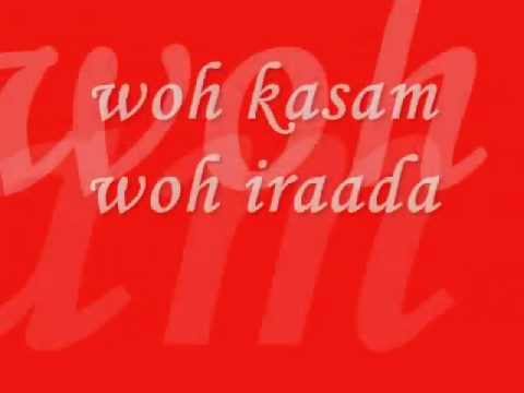 Kya Hua Tera Vaada- Voice over by Arup Satapathy on Karaoke...