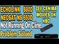 Echolink 880D Zee Cenima Movies Ok Channel Problem