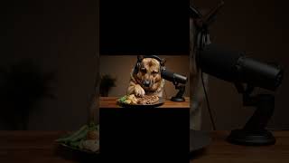 German Shepherd Eating Ai Asmr Satisfying Crunch & Chew Sounds
