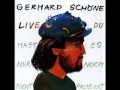 Gerhard Schöne-Mit der Mütze unter'm Arm