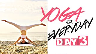 Full Body Morning Yoga Workout I 7 Day Challenge - Day 3 I Yoga for Beginners