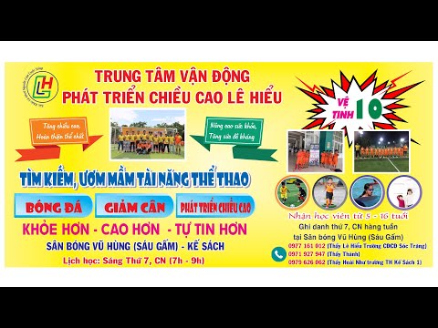 Thethao: Trung tâm vận động phát triển thể chất Lê Hiểu