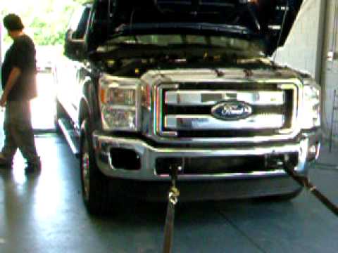 2011 Ford Diesel dyno run on Delta Force Tuning Dyno