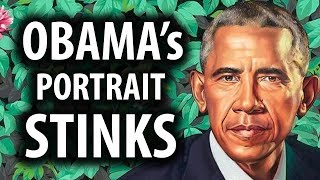 Obama's Portrait Stinks Obama's Portrait Stinks