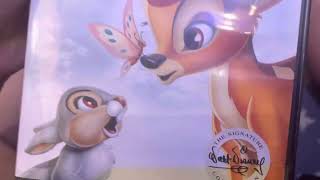 Comparison Video Bambi 2005 Vhs & 2017 Dvd