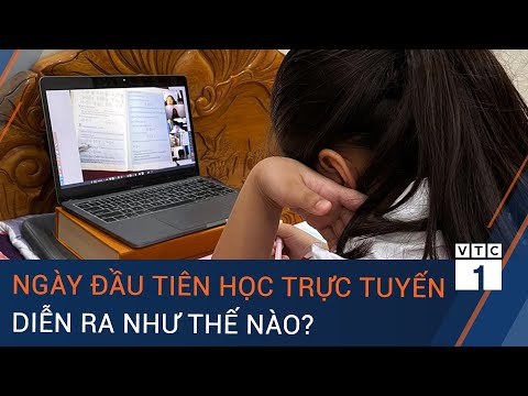 Ngày đầu tiên học sinh học trực tuyến sau Tết Nguyên đán diễn ra như thế nào? | VTC1