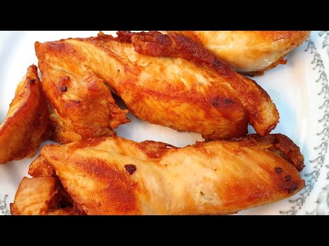 Cách làm ức gà chiên nước mắm